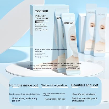 Moisturizing Yeast Nicotinamide Tearing Mask