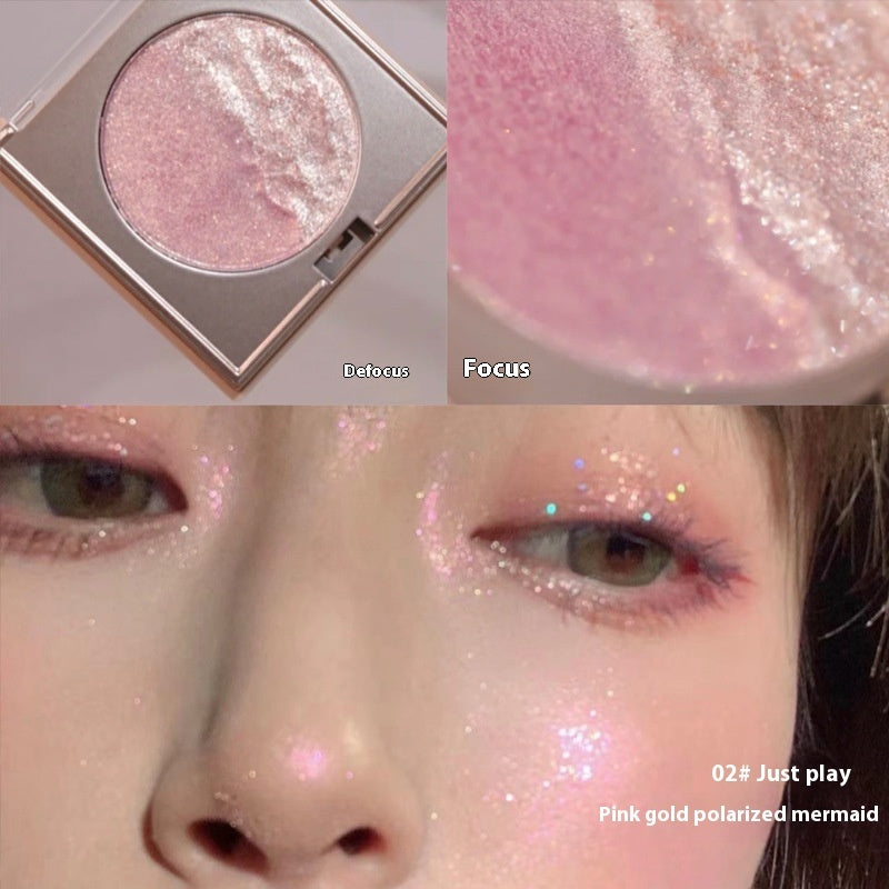 Two-color High-gloss Three-dimensional Long-lasting Contour Compact