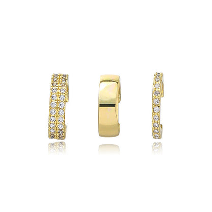 Simple And Advanced Ear Clip Without Ear Hole Female French Earrings