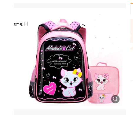 Primary school bag 6-12 year old girl backpack 1-3-4-5-6 first grade cute princess