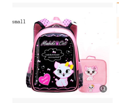 Primary school bag 6-12 year old girl backpack 1-3-4-5-6 first grade cute princess