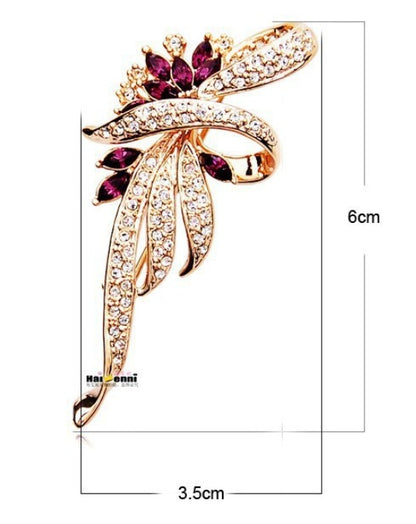 Korean version of female jewelry crystal brooch brooch