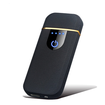 Creative ultra-thin fingerprint usb charging lighter