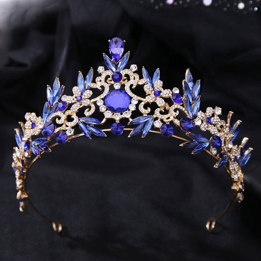 Rhinestone Hair Band Luxury Baroque Crystal