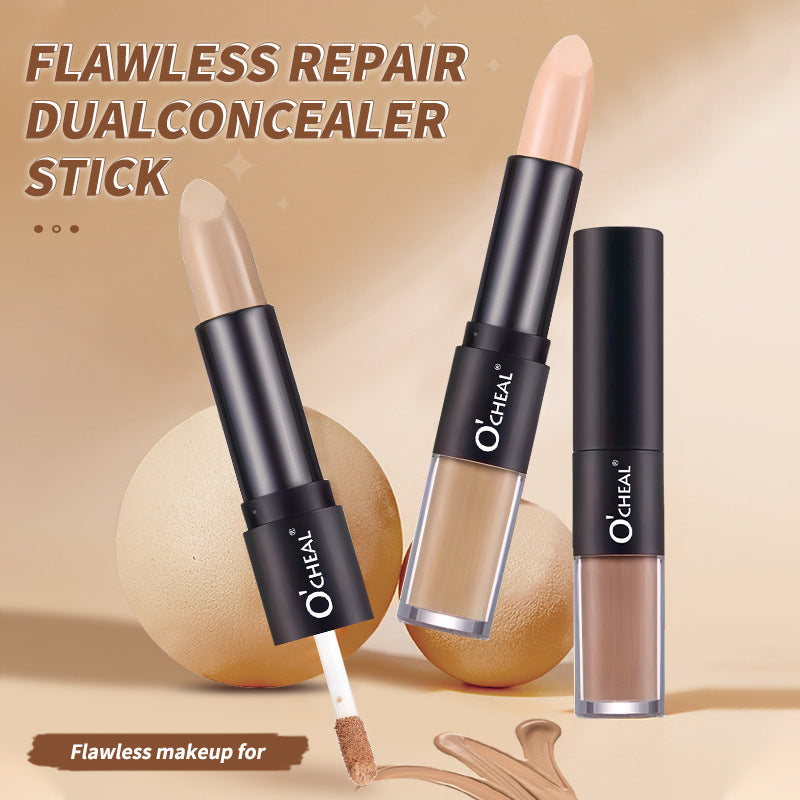 Liquid Concealer Double-headed Contour Stick Three-dimensional Face Brightening
