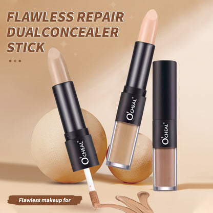 Liquid Concealer Double-headed Contour Stick Three-dimensional Face Brightening