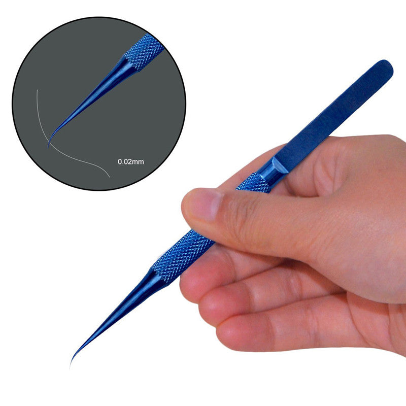 Flying Line Tweezers Titanium Alloy 0.15mm Fine Tip Tweezers