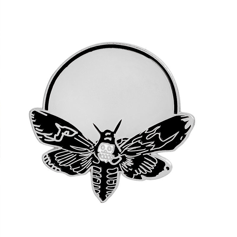 Personalized alloy brooch