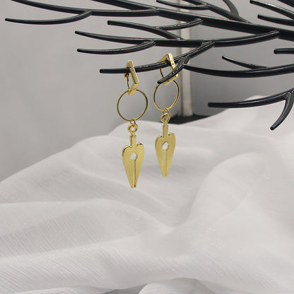 Alloy Earrings Ear Clip Cartoon Characters