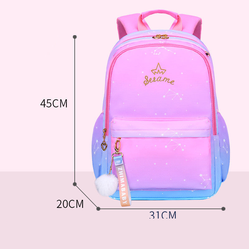 Lightweight waterproof school bag