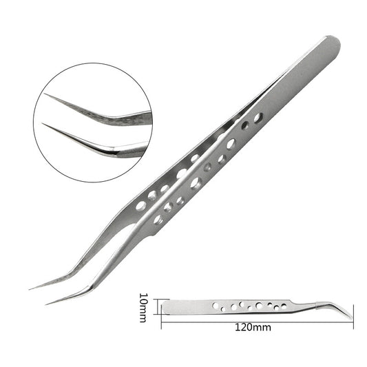 Stainless steel camera elbow DIY tweezers