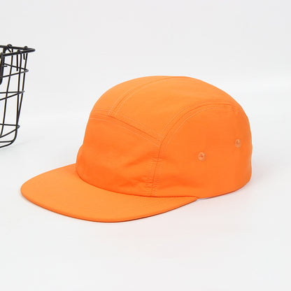 Hip-hop hat cotton five-page hat