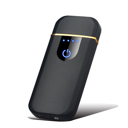 Creative ultra-thin fingerprint usb charging lighter