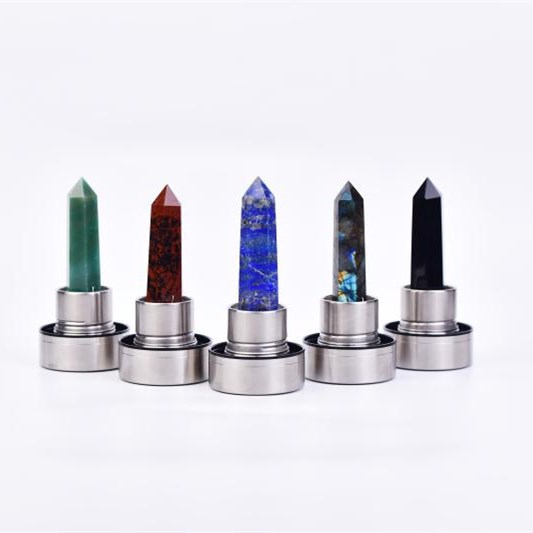 Natural hexagonal crystal column energy glass creative water cup spa tea cup water cup crystal column magic wand