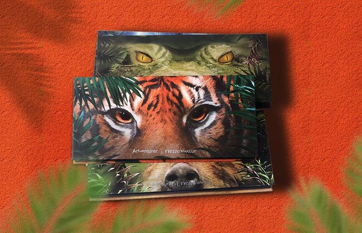 Perfect same diary twelve color Explorer Eyeshadow piglet tiger tiger ice wolf animal eye shadow makeup
