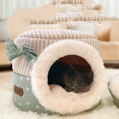 Cat's nest is suitable for all seasons, warm in autumn and winter