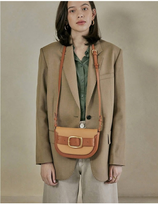 Women's Semicircle Shoulder Clutch