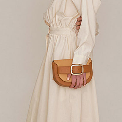 Women's Semicircle Shoulder Clutch