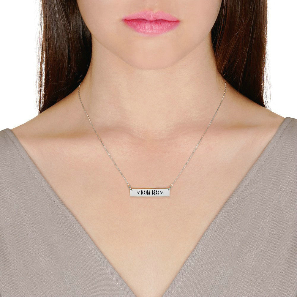 Mother Necklace Titanium Steel Clavicle Long Necklace