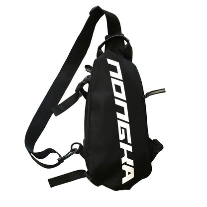 Canvas chest bag student school bag