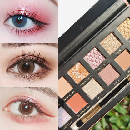 Koi 12-color pearl sequin eyeshadow palette