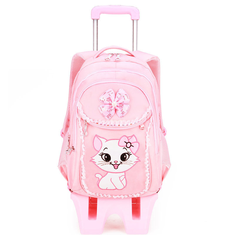Trolley School Bag, Elementary School Students Children