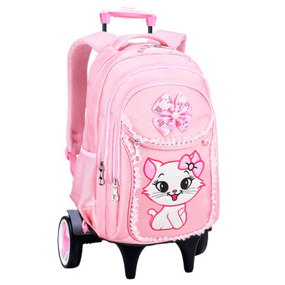 Trolley School Bag, Elementary School Students Children