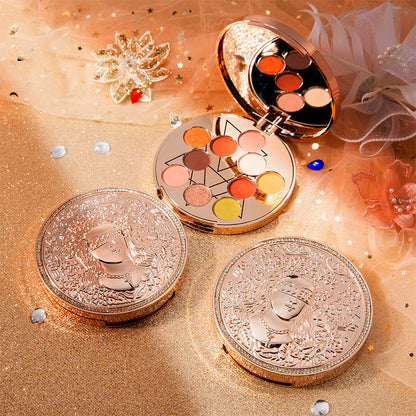 Goddess Of Luck 10-color Waterproof Eye Shadow Palette