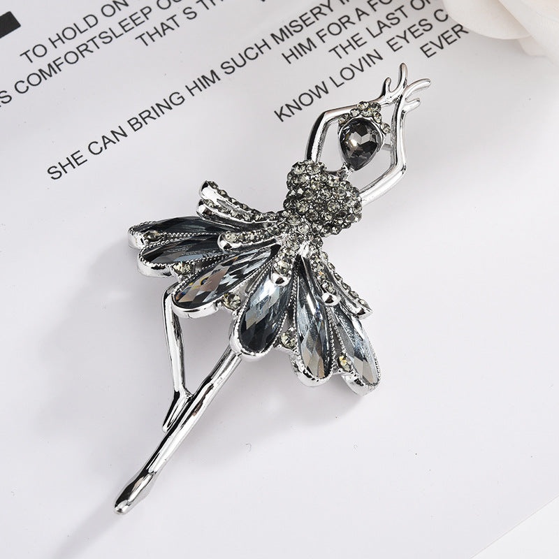 Angel Dancing Girl Alloy Brooch Female Pin