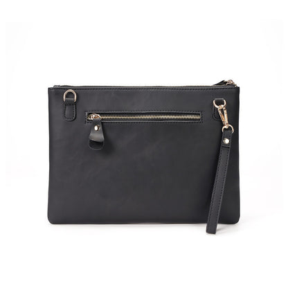 Ghost Head Clutch Men's Fashion Leather Clutch