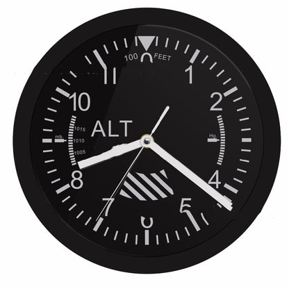 LED Luminous Wall Clock Black Wall Clock