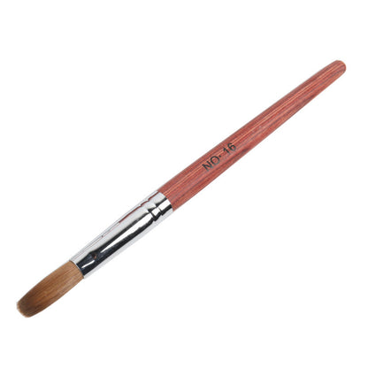Nail Art Mink Hair Crystal Pen Thick Hair Extension Nail Brush