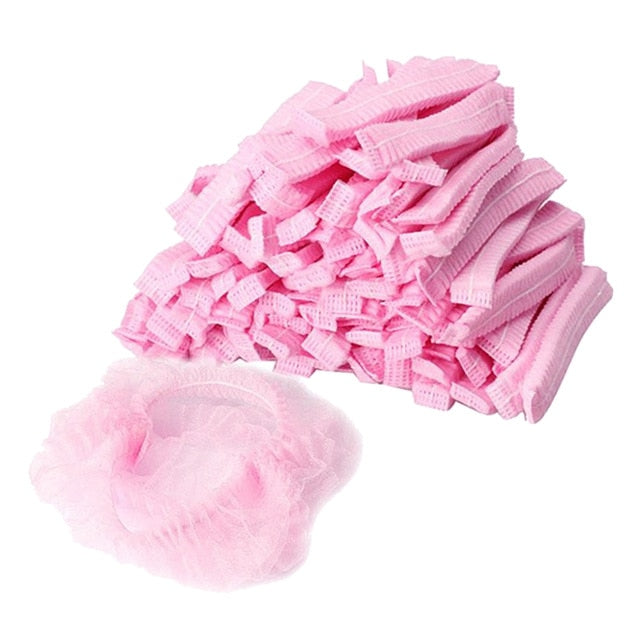 Non-woven disposable shower cap