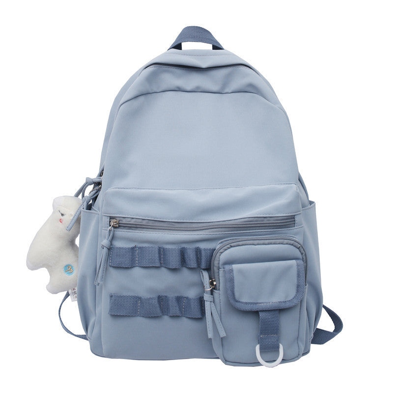 Simple Backpack Japanese Backpack Soft Girl School Bag