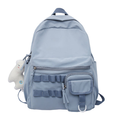 Simple Backpack Japanese Backpack Soft Girl School Bag