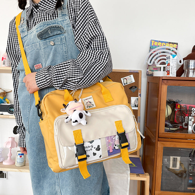 Japanese Cute Student School Bag Girl Portable Messenger Bag