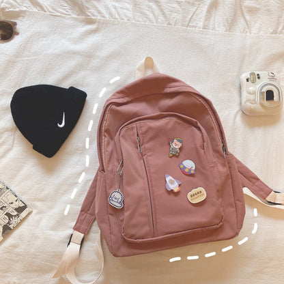 Junior High School Student School Bag Korean Version Harajuku U Japanese Cute Girl Middle School Student Mori High School Backpack