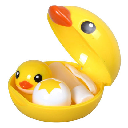 Cute Little Yellow Duck Contact Lens Case