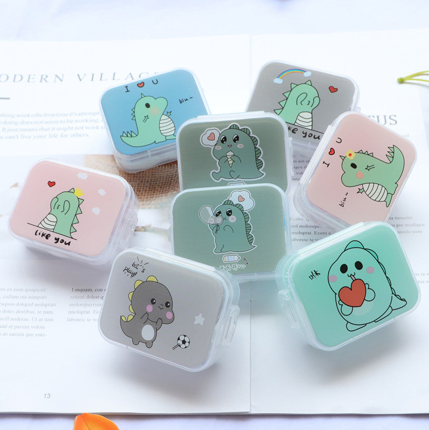 Ins like fish contact lens box  partner care box  Beauty pupil box  kelaitu customization  as2906