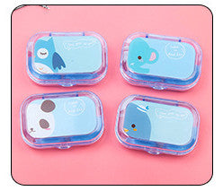 Portable Contact Lens Case Cosmetic Case Cute Candy Color Contact Lens Companion Case Nursing Case