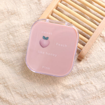 Like Yu Hanfeng Simple Fruit Meitong Companion Box Ins Cartoon Contact Lens Box  Letu Can Be Customized  As715
