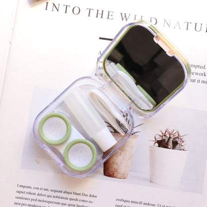 Like Yu Hanfeng Simple Fruit Meitong Companion Box Ins Cartoon Contact Lens Box  Letu Can Be Customized  As715