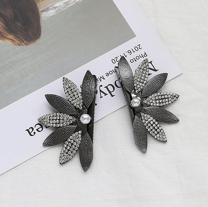 Personality Leaf Hairpin Fashion Temperament Side Clip Hairpin