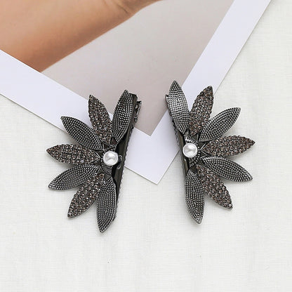 Personality Leaf Hairpin Fashion Temperament Side Clip Hairpin