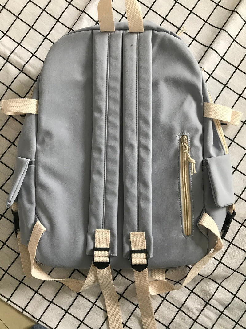 Campus Small Fresh And Cute Student Backpack Soft Girl School Bag