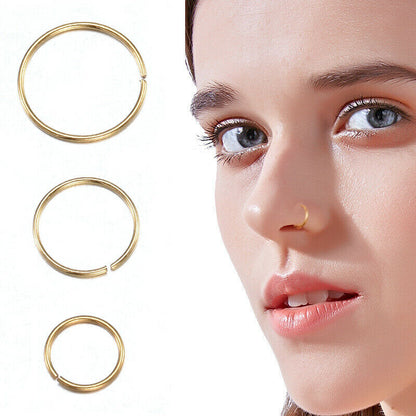 Nose Ring Nose Ring Stainless Steel Nose Ring Ear Bone Ring Ear Bone Nails