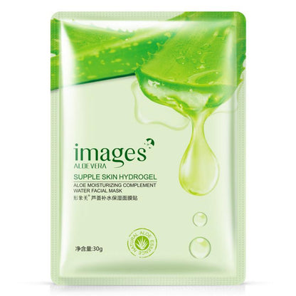 Beautiful Image Aloe Facial Mask Moisturizing Natural Aloe Vera Gel Cosmetic Care