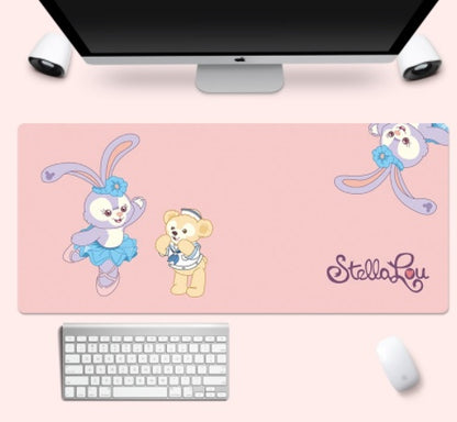 Beautiful Girl Heart Cute Cartoon Girl Pink 50X100 Office Laptop Oversized Waterproof Mouse Pad