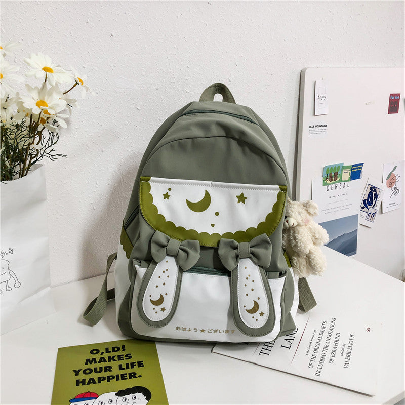 Campus Ins Soft Girl Pink School Bag Female Student Bag