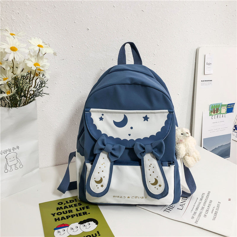 Campus Ins Soft Girl Pink School Bag Female Student Bag